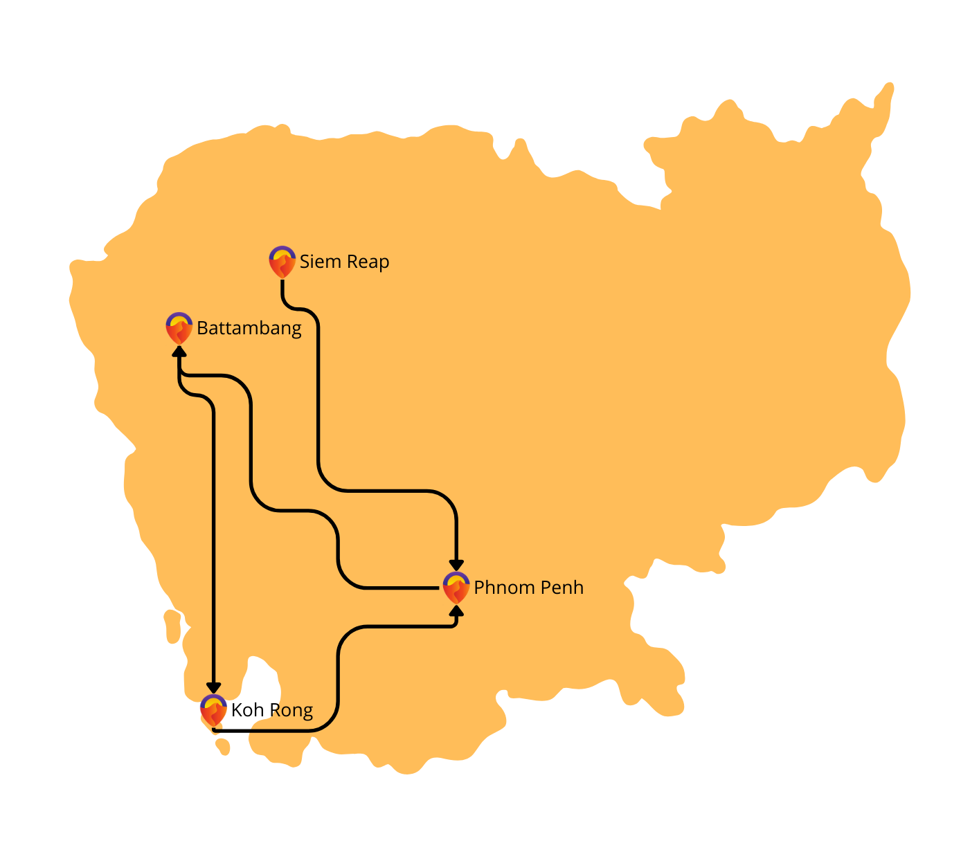 Cambodja 16 dagen Cambodja 16 dagen