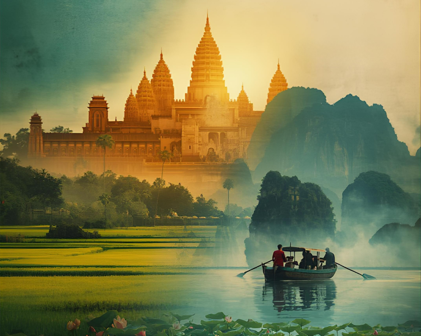 Laos, Vietnam, Cambodja