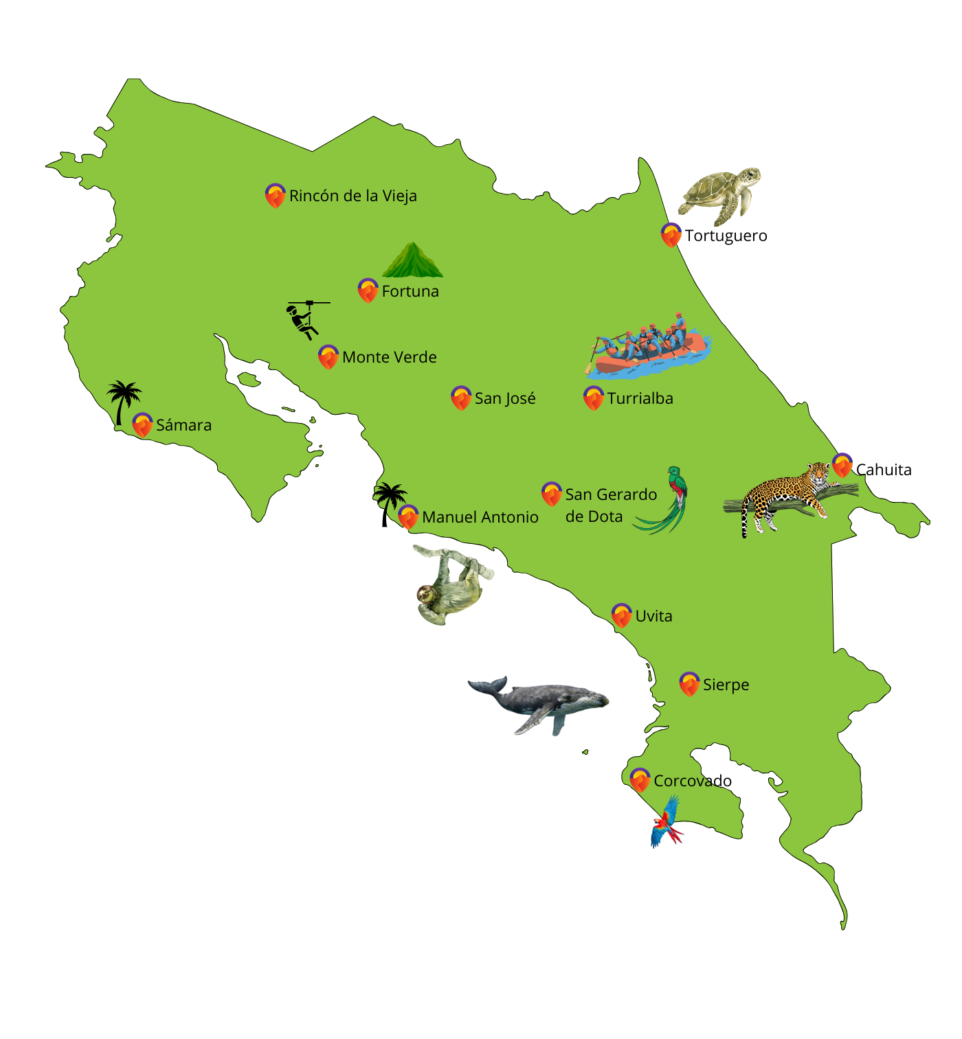 Costa Rica - Op maat