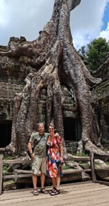 Ta Prohm - Francis en Miranda