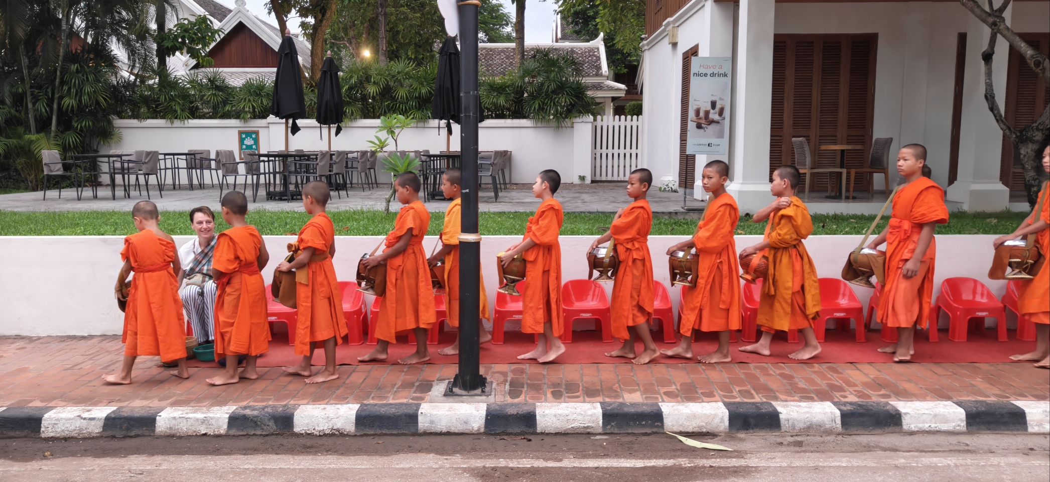 De TAK BAT in Luang Prabang De TAK BAT in Luang Prabang